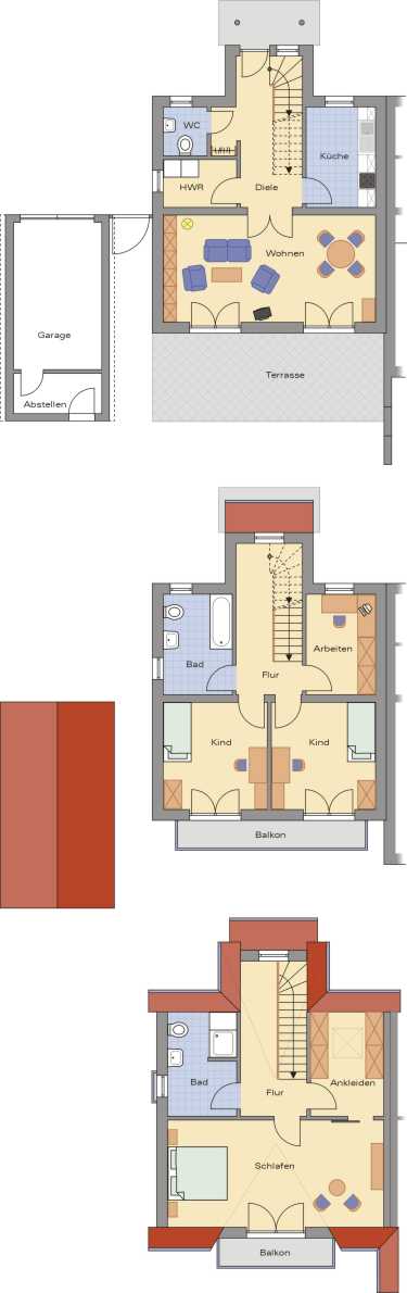 Grundrisse Haus1